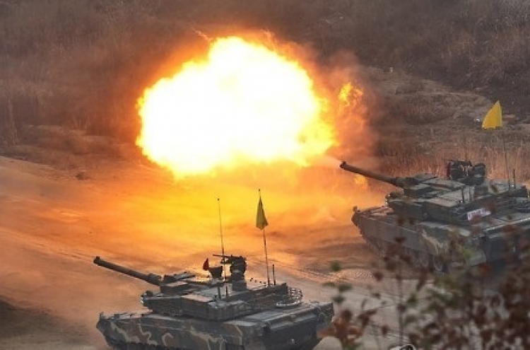 Korea, US to hold massive joint artillery drills this month