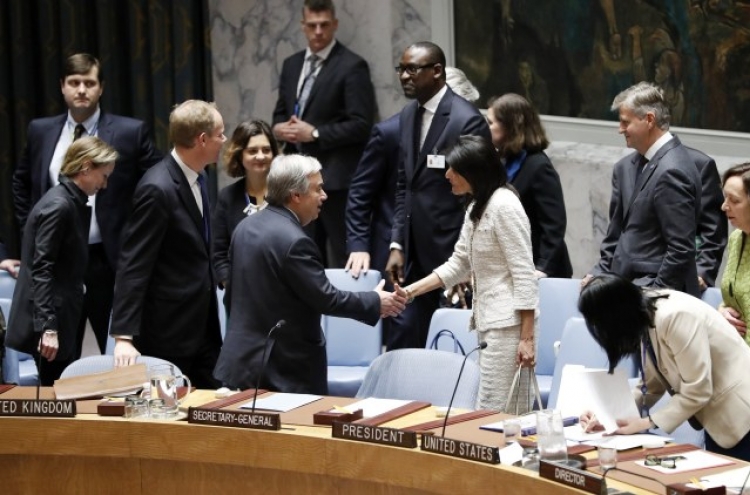 UN Security Council adopts statement condemning NK missile launch