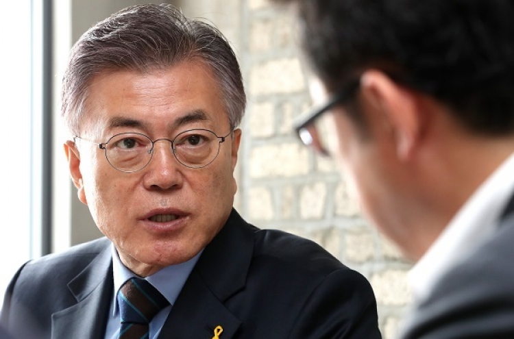 THAAD deployment decision should be left to next administration: Moon