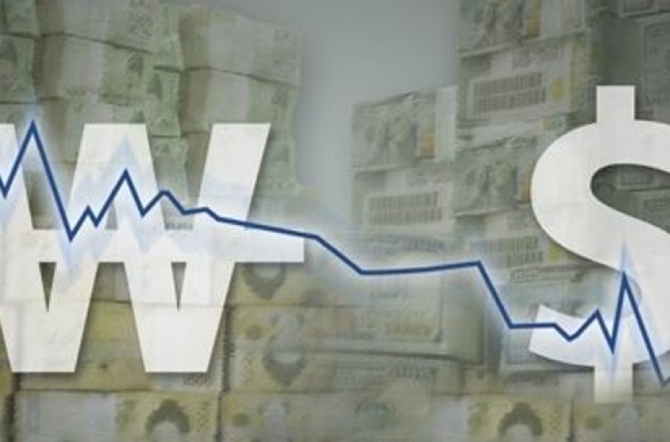 Dollar-won exchange volatility widens in March