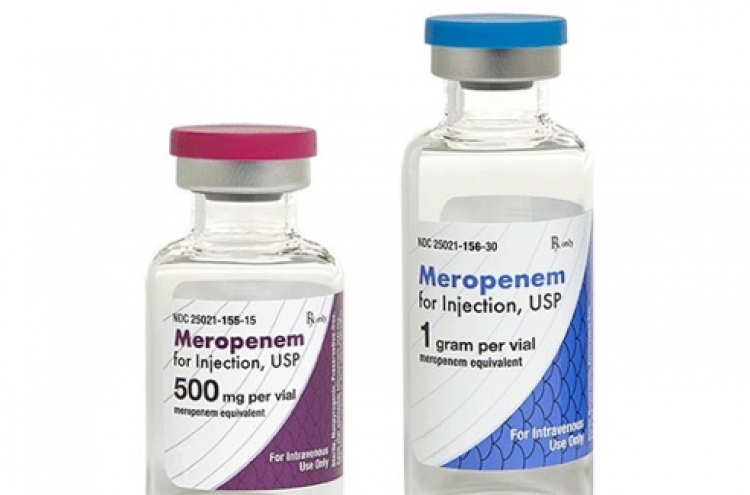 Daewoong Pharm's antibiotic Meropenem hits US