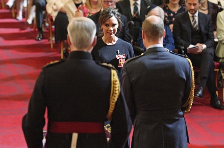 Victoria Beckham gets royal recognition