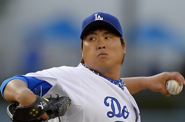 Dodgers' Ryu Hyun-jin collects 1st big league win since 2014