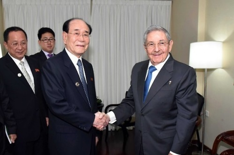 N. Korea says Cuba's leader shows solidarity with Pyongyang in anti-US front