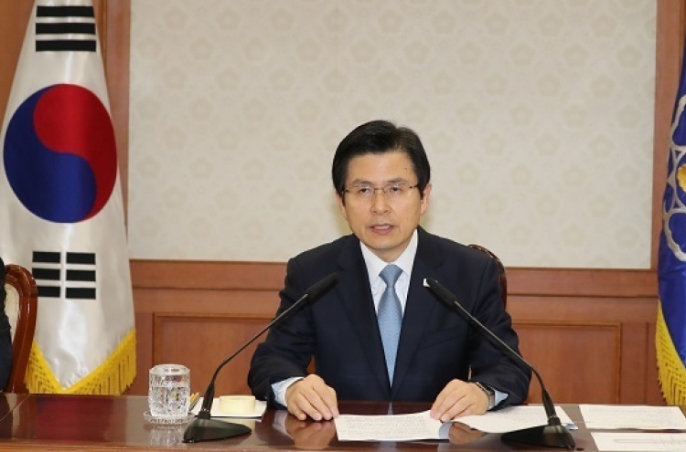 No renegotiations on THAAD expenses: Acting President Hwang