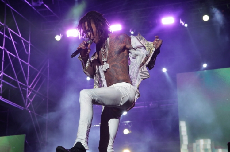 [Herald Review]Wiz Khalifa goes wild and free in Seoul