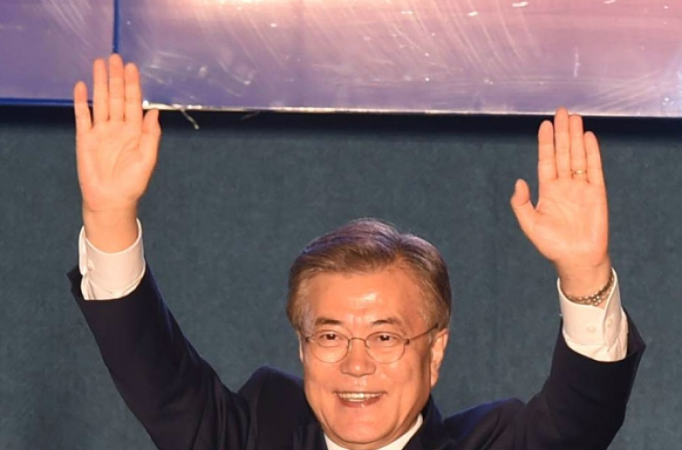 Moon Jae-in takes presidency in landslide