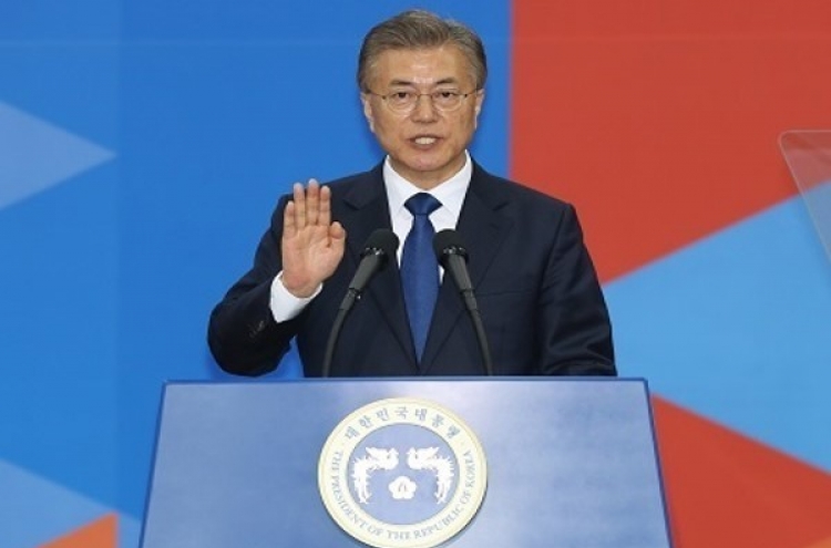 Moon Jae-in highlights cooperation, national security