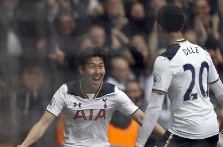 Tottenham's Son Heung-min named top Premier Leaguer for April