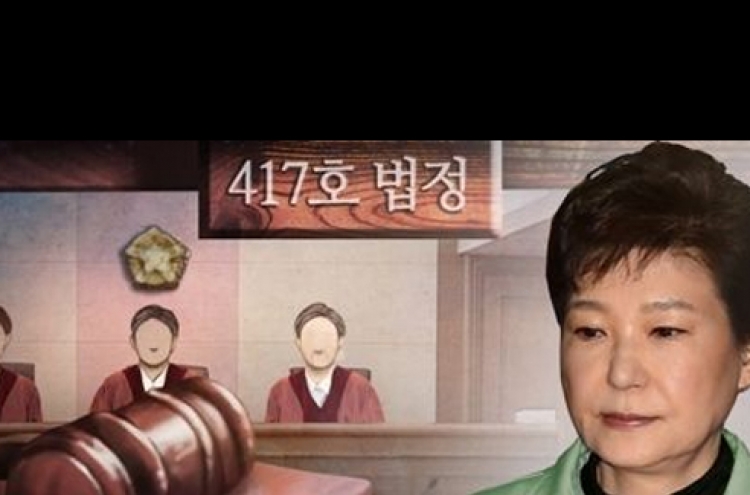 Ex-president Park's first court appearance due this week