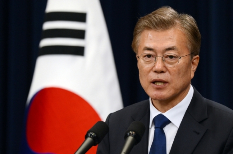 S. Korea president says THAAD deployment inevitable but temporary