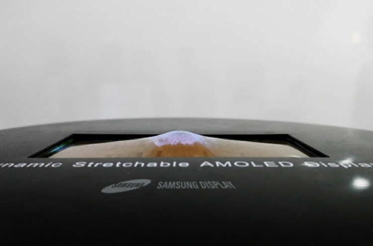 Samsung Display showcases stretchable OLED