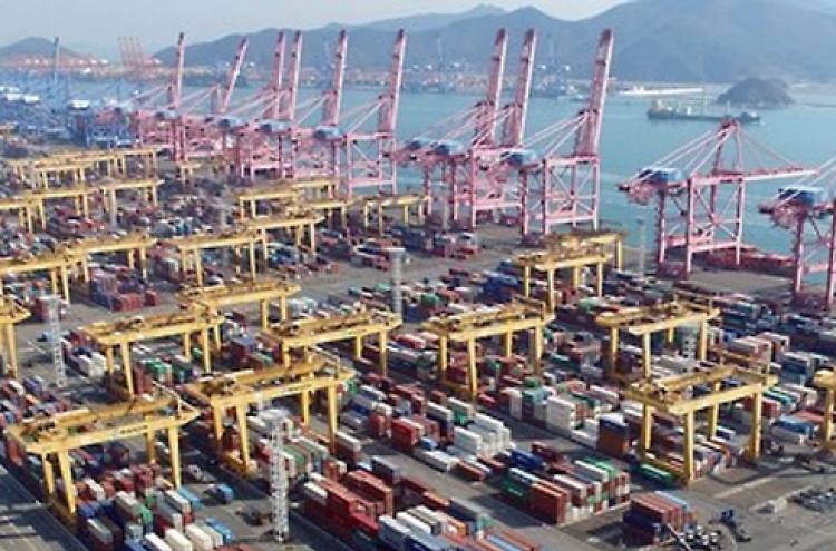 Busan's container cargo inches up over past 8 months