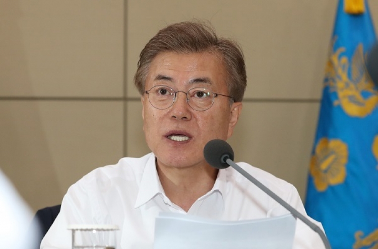 Moon Jae-in calls for understanding over disputed PM nomination