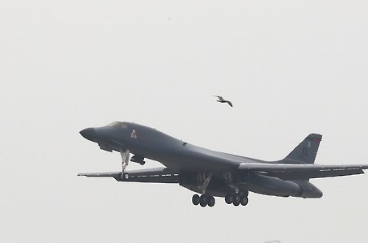 N. Korea claims US nuclear threat using B-1B bombers