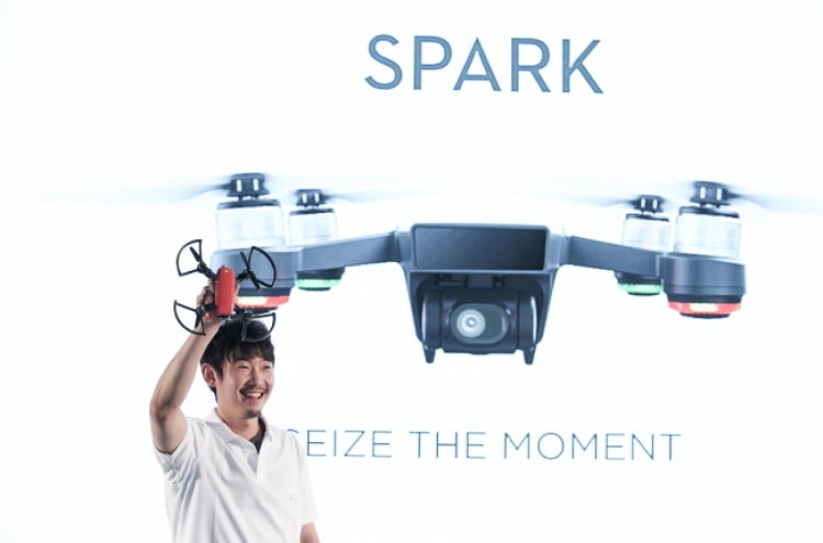 DJI rolls out mini-drone Spark for beginners