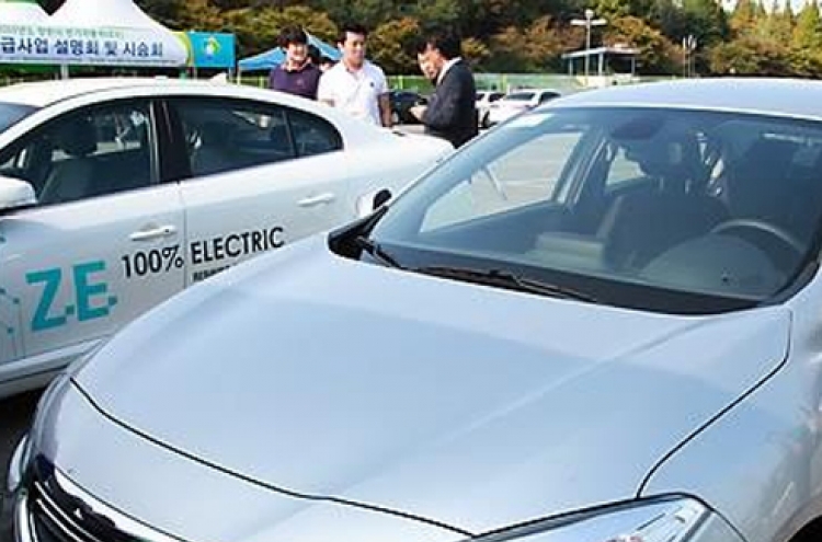 Renault mulls launching Zoe electric car in Korea in 2019