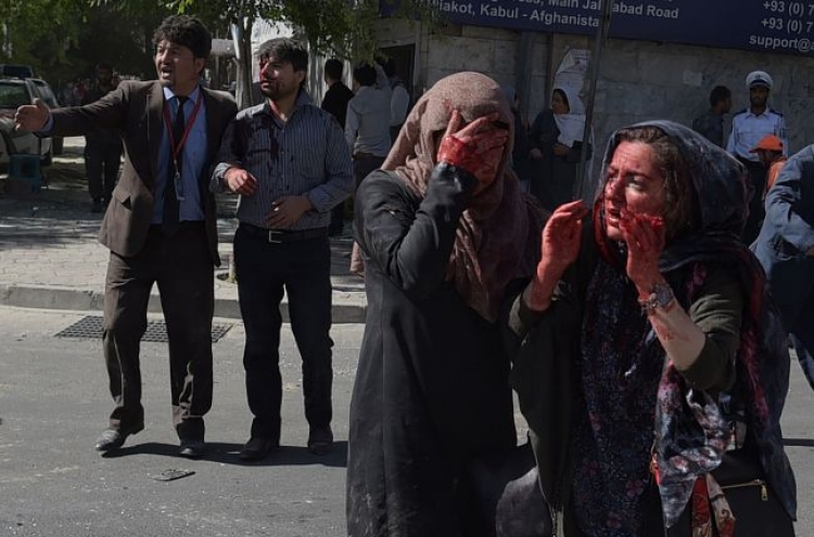 Massive Kabul truck bomb kills 64; Korean embassy damaged