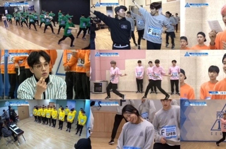 'Produce 101' tops TV chart for eighth-straight week