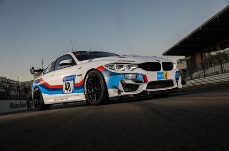 Hankook Tire supplies threads for BMW M4 GT4 racing car