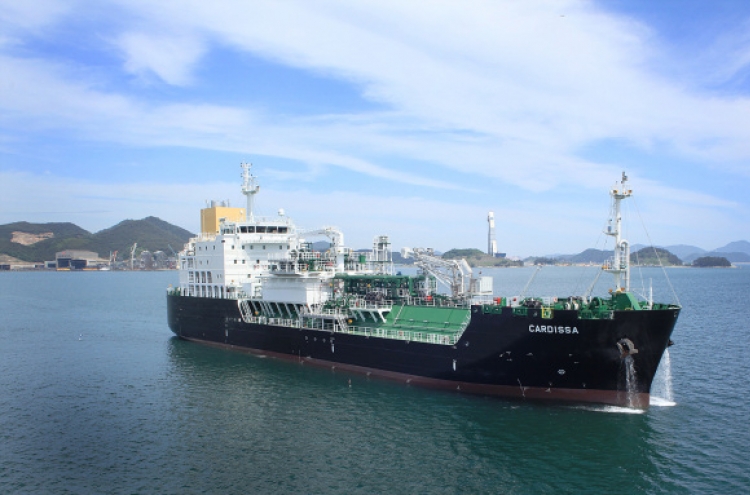 [Photo News] STX successfully constructs new LNG vessel