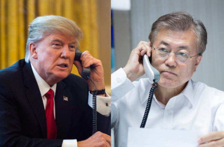 Trump summit first test of Moon's diplomatic mettle