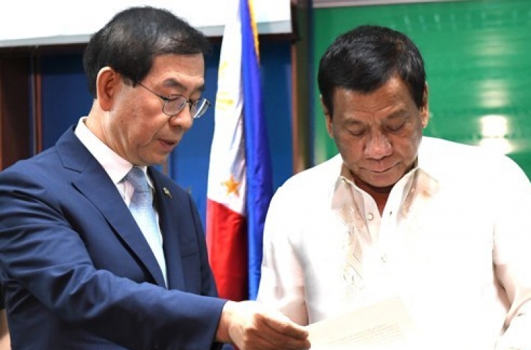 Korea to extend $1b loan to Philippine leader's infrastructure program