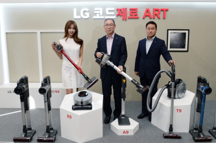 LG aims globally with cordless cleaner lineup