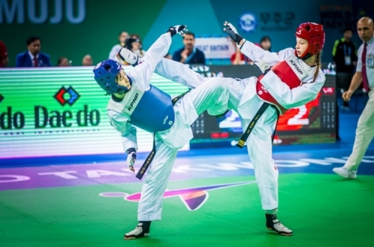 Korean Olympic champion ousted in quarterfinals at taekwondo worlds