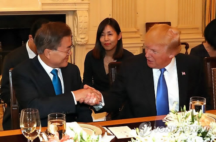 Trump says discussions with Moon to include S. Korea buying more US energy