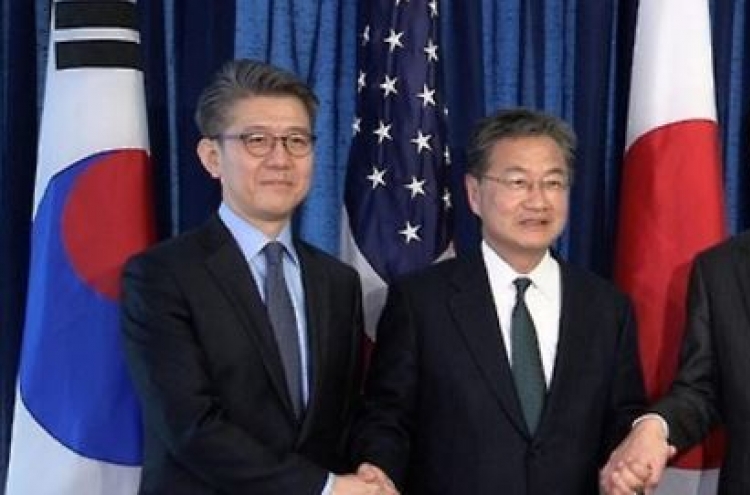Nuke envoys of S. Korea, US and Japan condemn NK provocation, vow stern action