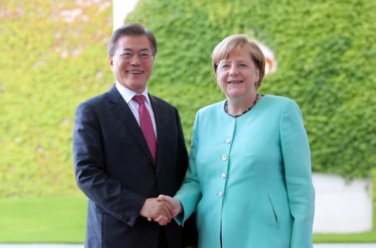 S. Korea seeks Germany's support in pressing N. Korea