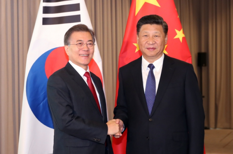 Moon, Xi stress need for dialogue, role of South Korea in NK matters