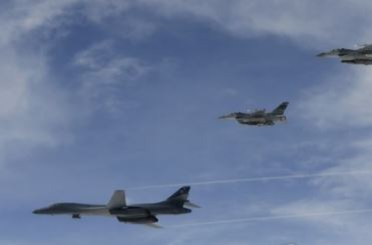 N. Korea blasts US bomber exercise