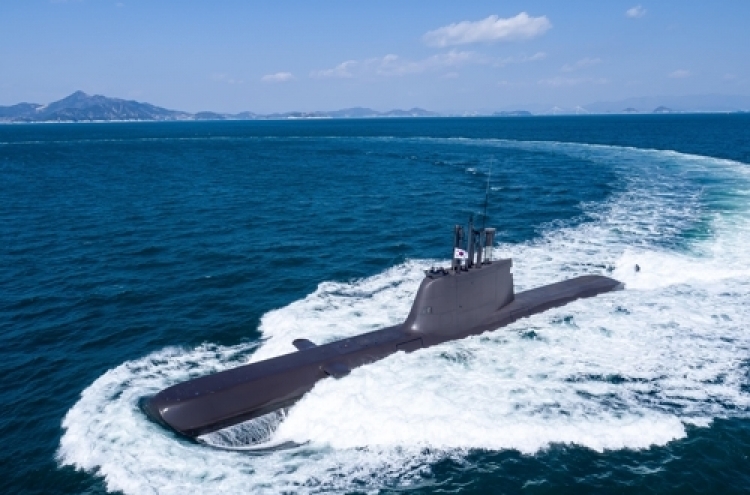 Korean Navy receives new advanced submarine