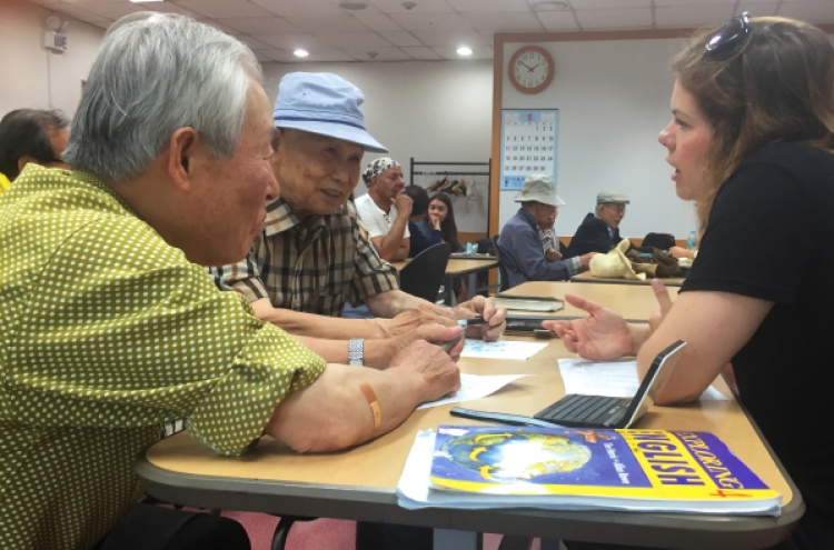 Age no barrier for English-loving seniors