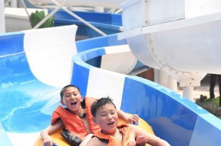 North Korea’s new water parks frequented by Kim Jong-un