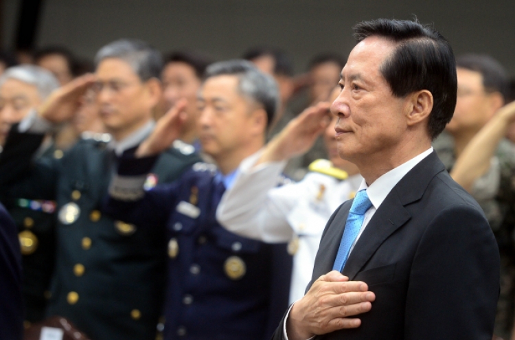 New defense chief vows reform amid North Korea crisis