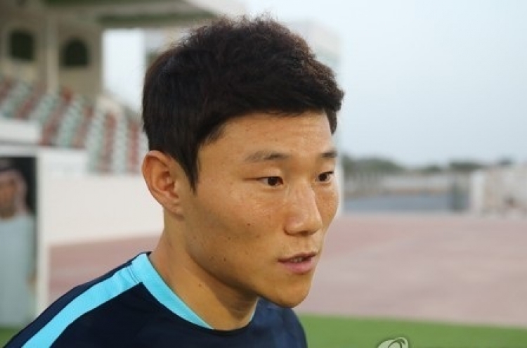 Korean winger in China hoping for nat'l football team call-up