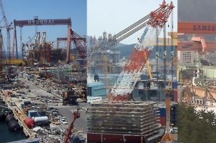 Korean shipyards rack up solid profits in Q2: data