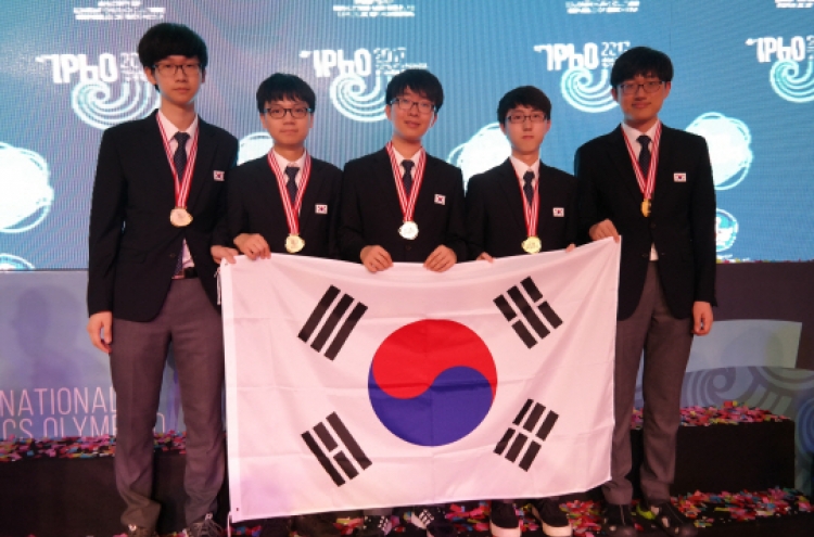 South Korean teens sweep math, physics Olympiads