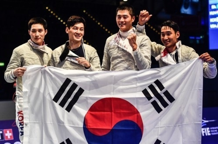 Korean fencing enjoys best finish at world championships