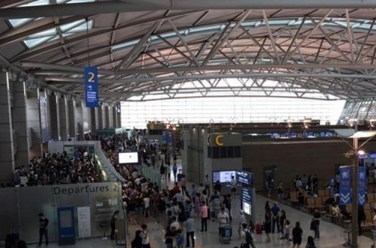 Record number expected to depart from Incheon airport for vacations