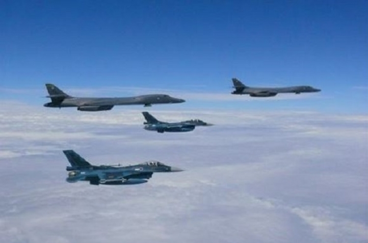 2 B1-B bombers return to Guam after Korea sortie