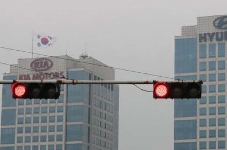 Korean carmakers' profitability falling behind foreign rivals