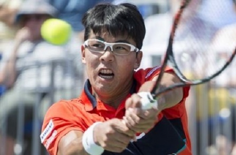 Chung Hyeon cracks top 50 in men's tennis world rankings for 1st time