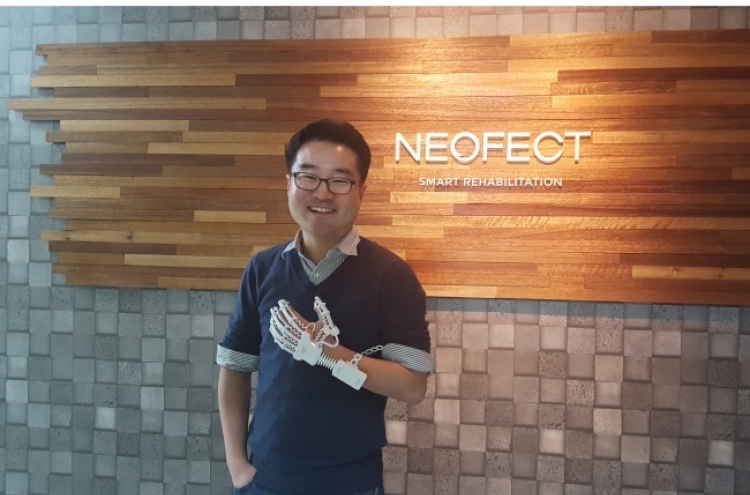 [Health-tech Korea] Neofect eyes global lead in smart rehabilitation device market
