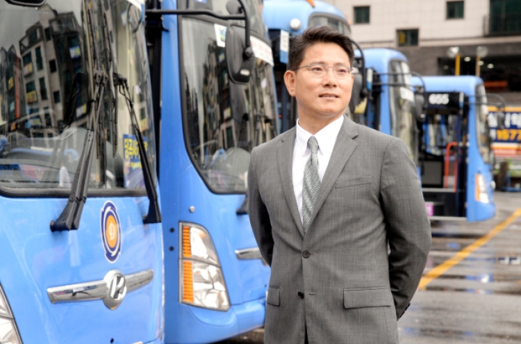 [코리아헤럴드인터뷰] ‘소녀상 버스’ 임진욱 대표, “국내 버스산업 왜곡돼…90%가 현대차”