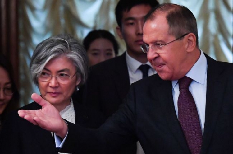Top diplomats of South Korea, Russia discuss NK nukes, Moon-Putin summit