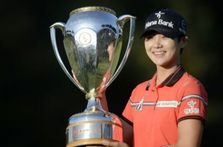 Korean rookie rallies for 2nd career LPGA win